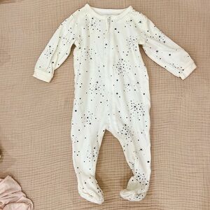 Petit Lem Starry Night Footed Sleeper